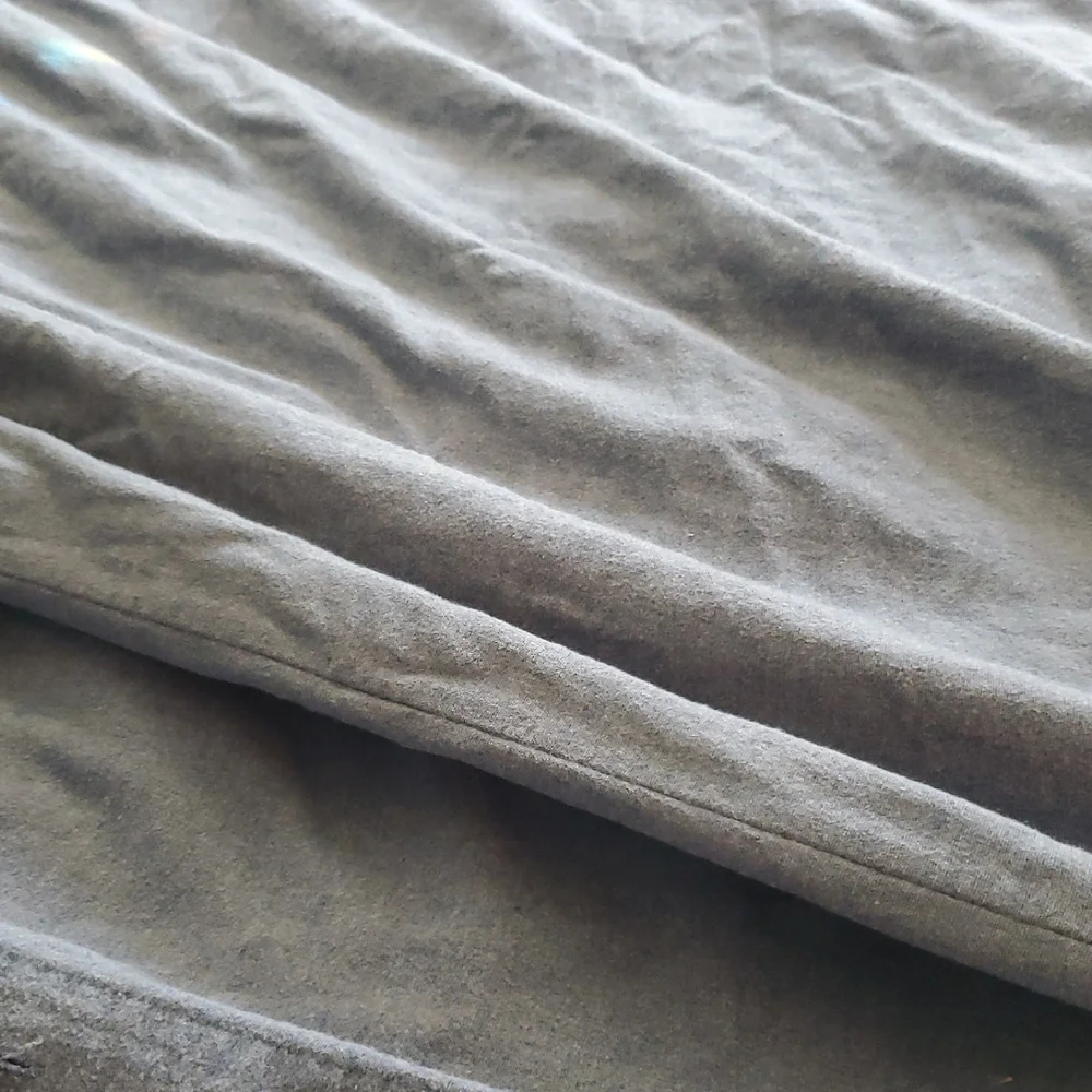 Lands' End Home Blue 100% Portugal Cotton Double/Full Cover